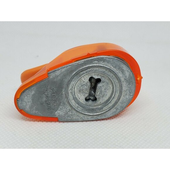 Orange Bone Shape Paper Punch, Decorative Arts and Crafts Tool for DIY Projects - Picture 5 of 10